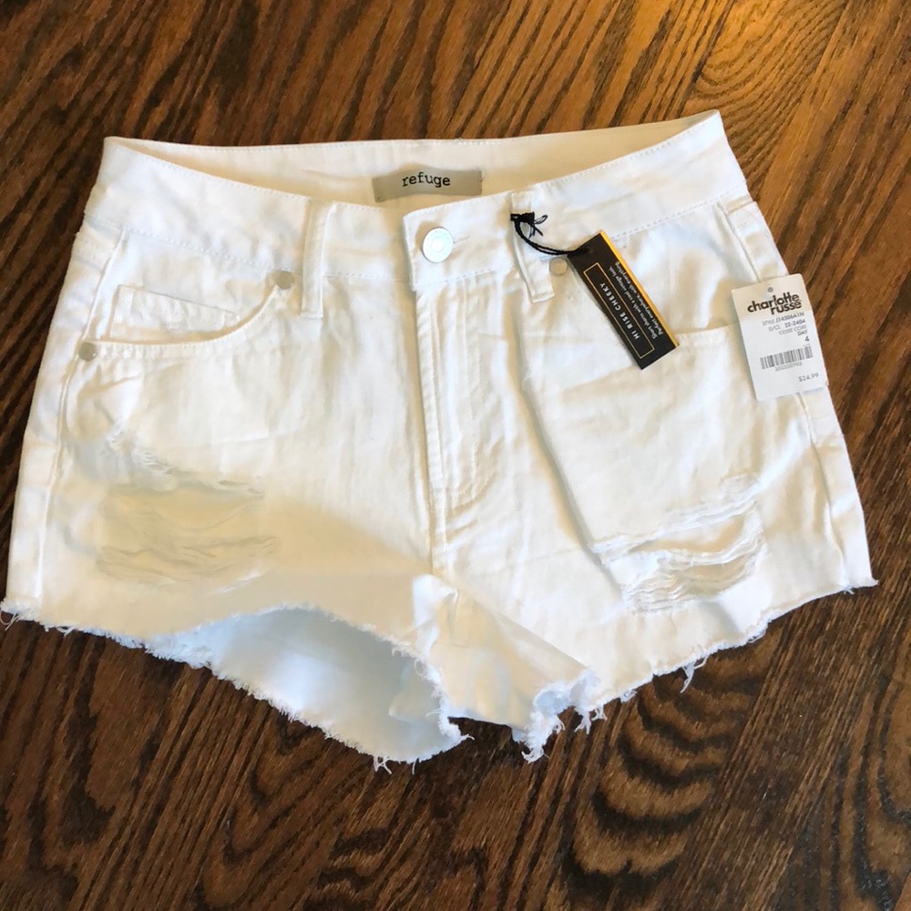 White shorts